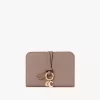 Alphabet bifold wallet in grained leather Alphabet bifold wallet in grained leather