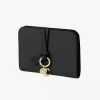 Alphabet bifold wallet in grained leather Alphabet bifold wallet in grained leather