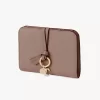 Alphabet bifold wallet in grained leather Alphabet bifold wallet in grained leather