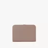 Alphabet bifold wallet in grained leather Alphabet bifold wallet in grained leather