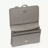 Alphabet card holder in grained leather Alphabet card holder in grained leather