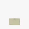 Alphabet card holder in grained leather Alphabet card holder in grained leather