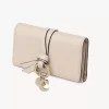 Alphabet key case in grained leather Alphabet key case in grained leather