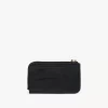 Alphabet wallet in croco-effect leather Alphabet wallet in croco-effect leather