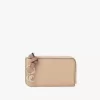 Alphabet wallet in grained leather Alphabet wallet in grained leather