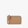 Alphabet wallet in grained leather Alphabet wallet in grained leather