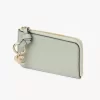 Alphabet wallet in grained leather Alphabet wallet in grained leather