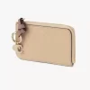 Alphabet wallet in grained leather Alphabet wallet in grained leather