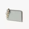 Alphabet wallet in grained leather Alphabet wallet in grained leather