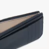 Alphabet wallet in grained leather Alphabet wallet in grained leather