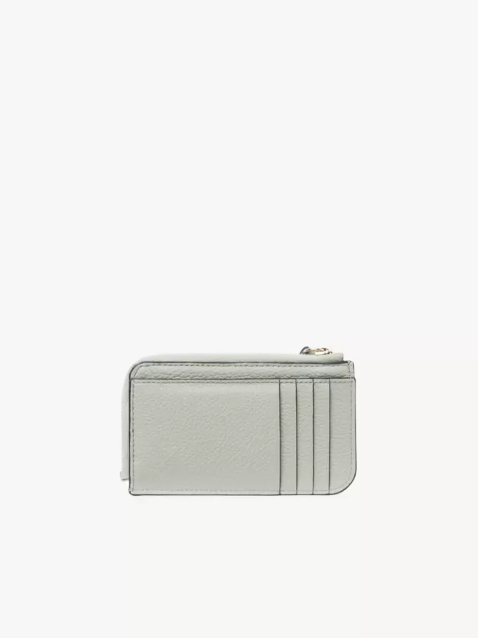 Alphabet wallet in grained leather Alphabet wallet in grained leather