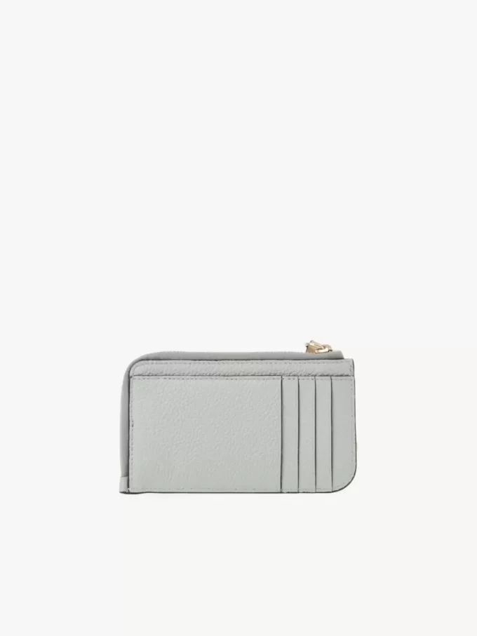 Alphabet wallet in grained leather Alphabet wallet in grained leather
