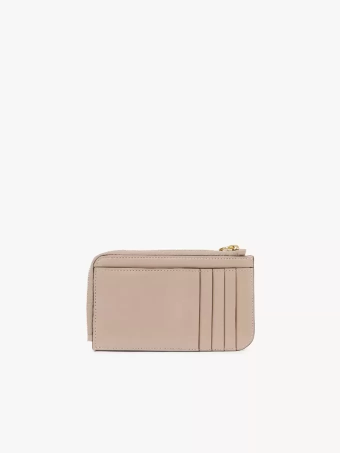 Alphabet wallet in shiny leather Alphabet wallet in shiny leather