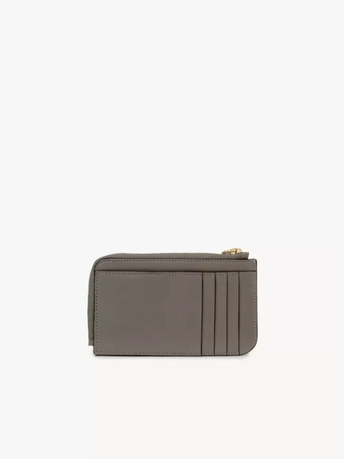 Alphabet wallet in shiny leather Alphabet wallet in shiny leather