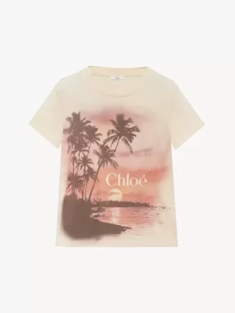 Baby fit logo T-shirt in cotton jersey