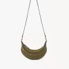Banana cross-body bag in grained leather Banana cross-body bag in grained leather