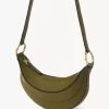 Banana cross-body bag in grained leather Banana cross-body bag in grained leather