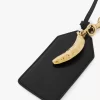 Banana tag in shiny leather Banana tag in shiny leather