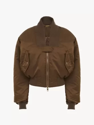 Bomber jacket in nylon