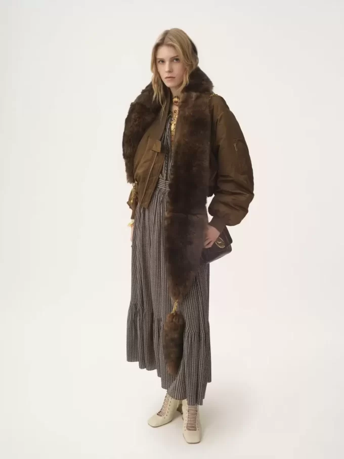 Bomber jacket in nylon Bomber jacket in nylon