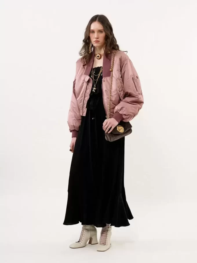 Bomber jacket in nylon Bomber jacket in nylon