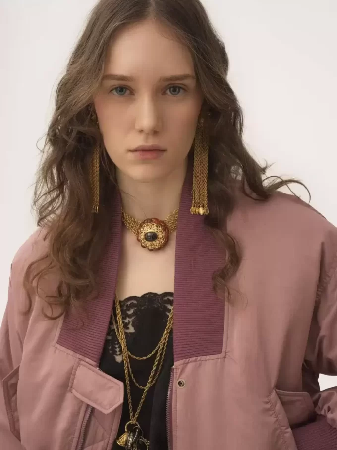 Bomber jacket in nylon Bomber jacket in nylon