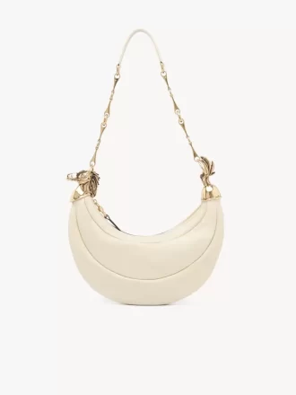 Chain Horse shoulder bag in grained leather