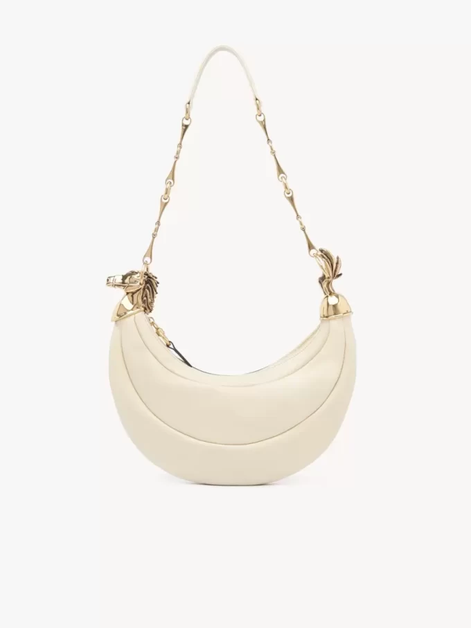 Chain Horse shoulder bag in grained leather Chain Horse shoulder bag in grained leather