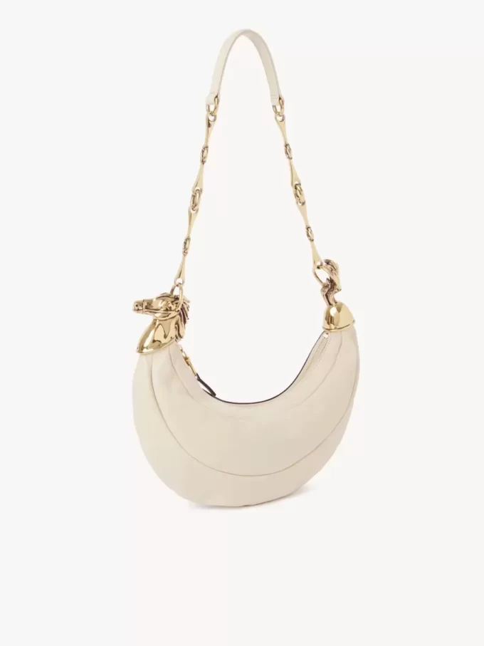 Chain Horse shoulder bag in grained leather Chain Horse shoulder bag in grained leather