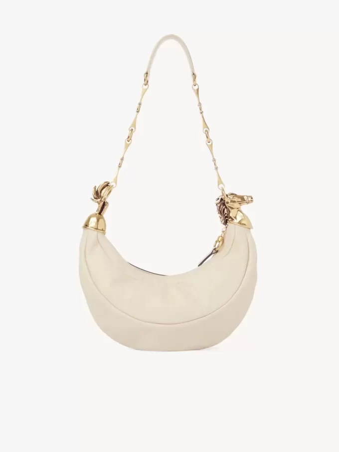 Chain Horse shoulder bag in grained leather Chain Horse shoulder bag in grained leather