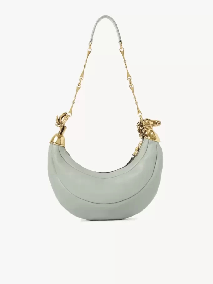 Chain Horse shoulder bag in grained leather Chain Horse shoulder bag in grained leather