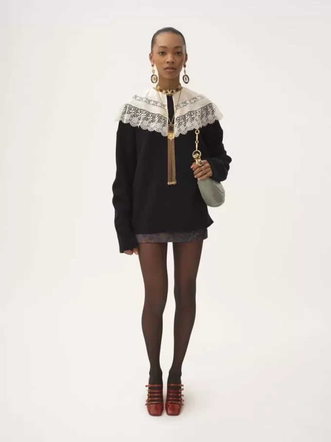 Chain Horse shoulder bag in grained leather Chain Horse shoulder bag in grained leather