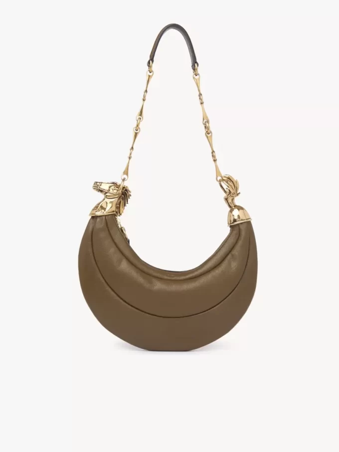 Chain Horse shoulder bag in soft leather Chain Horse shoulder bag in soft leather