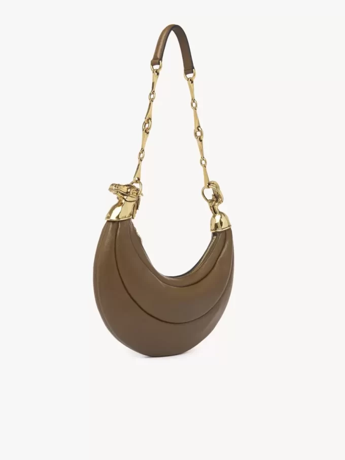 Chain Horse shoulder bag in soft leather Chain Horse shoulder bag in soft leather