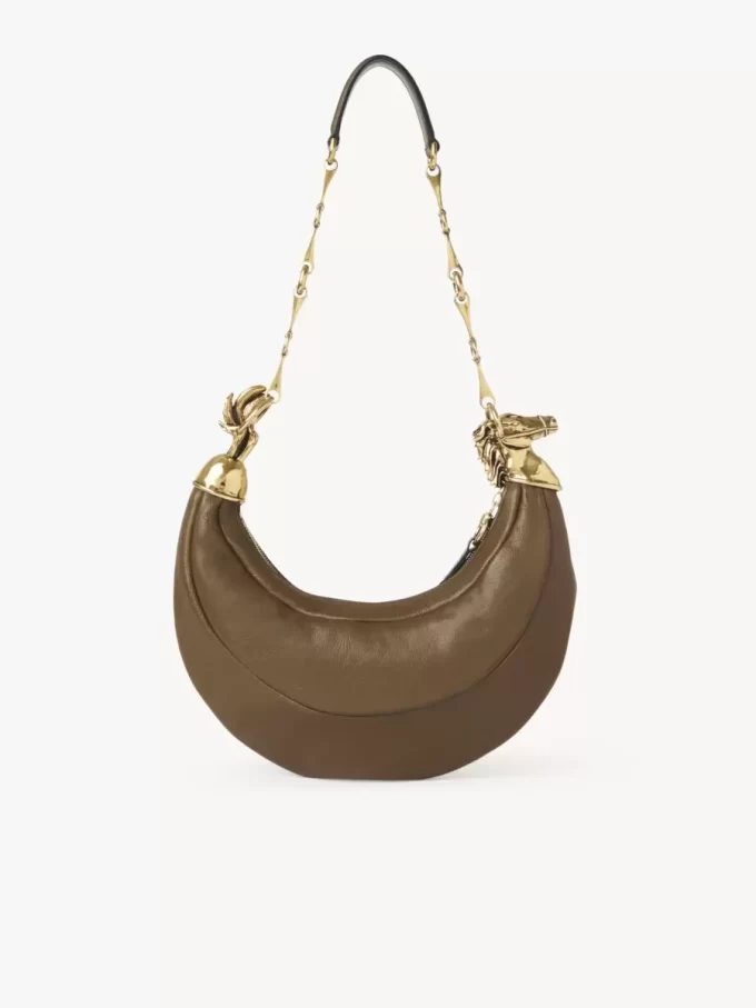 Chain Horse shoulder bag in soft leather Chain Horse shoulder bag in soft leather