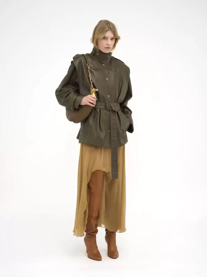 Chain Horse shoulder bag in soft leather Chain Horse shoulder bag in soft leather