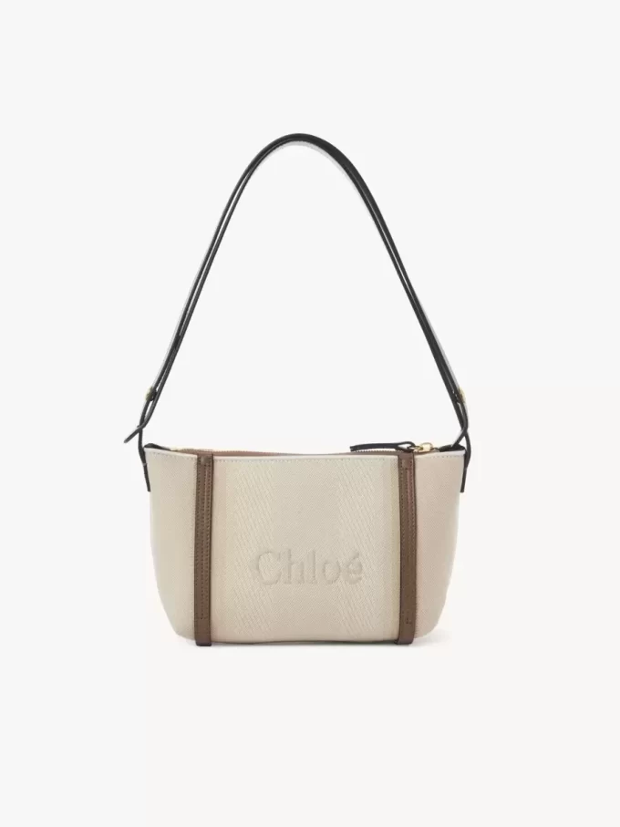 Chloé Carry shoulder bag in canvas Chloé Carry shoulder bag in canvas