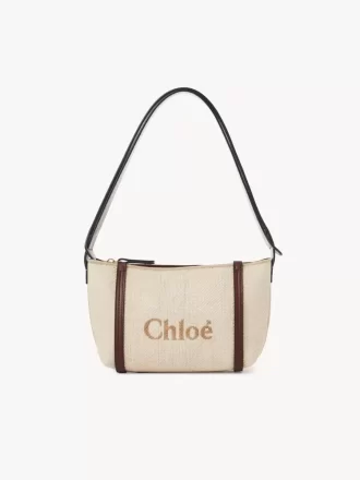 Chloé Carry shoulder bag in raffia