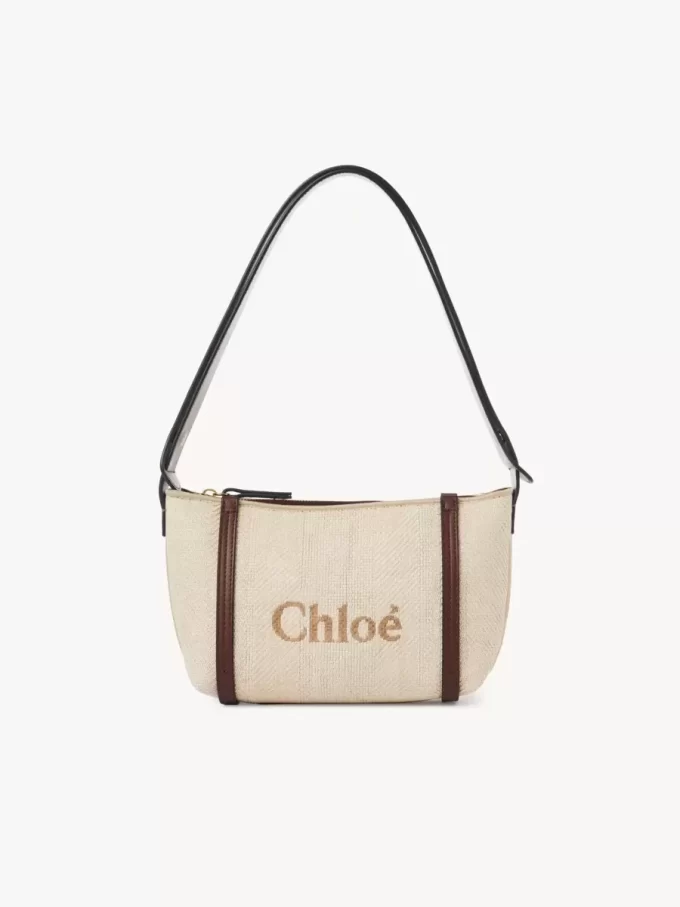 Chloé Carry shoulder bag in raffia Chloé Carry shoulder bag in raffia