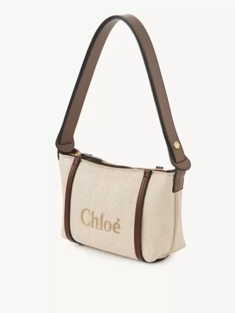 Chloé Carry shoulder bag in raffia