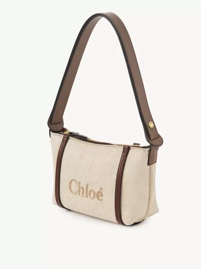 Chloé Carry shoulder bag in raffia Chloé Carry shoulder bag in raffia