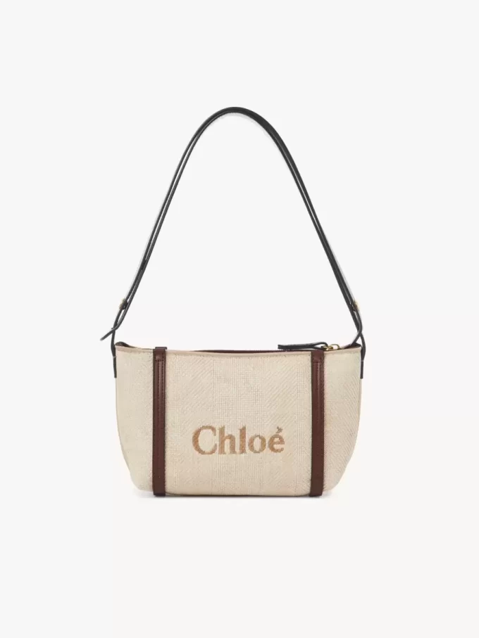Chloé Carry shoulder bag in raffia Chloé Carry shoulder bag in raffia