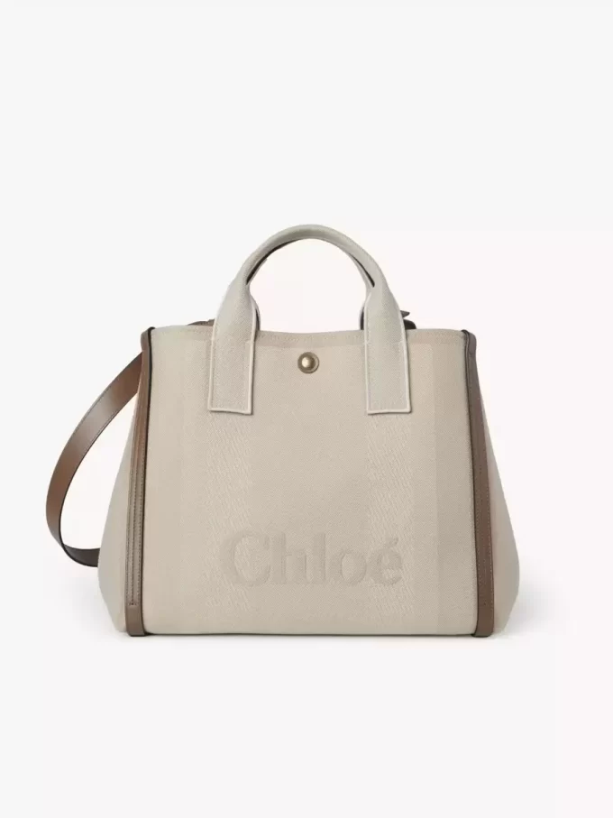 Chloé Carry tote bag in canvas Chloé Carry tote bag in canvas