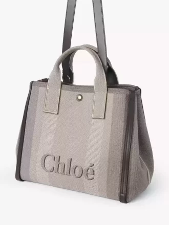 chlo carry tote bag in canvas 2 330x440 - Chloé Carry tote bag in canvas