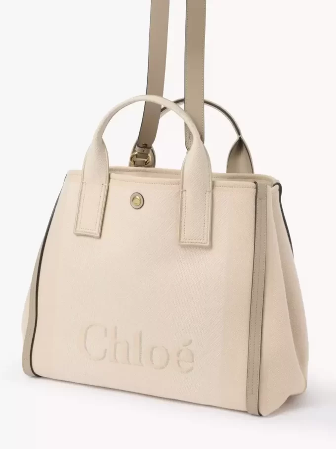 Chloé Carry tote bag in canvas Chloé Carry tote bag in canvas