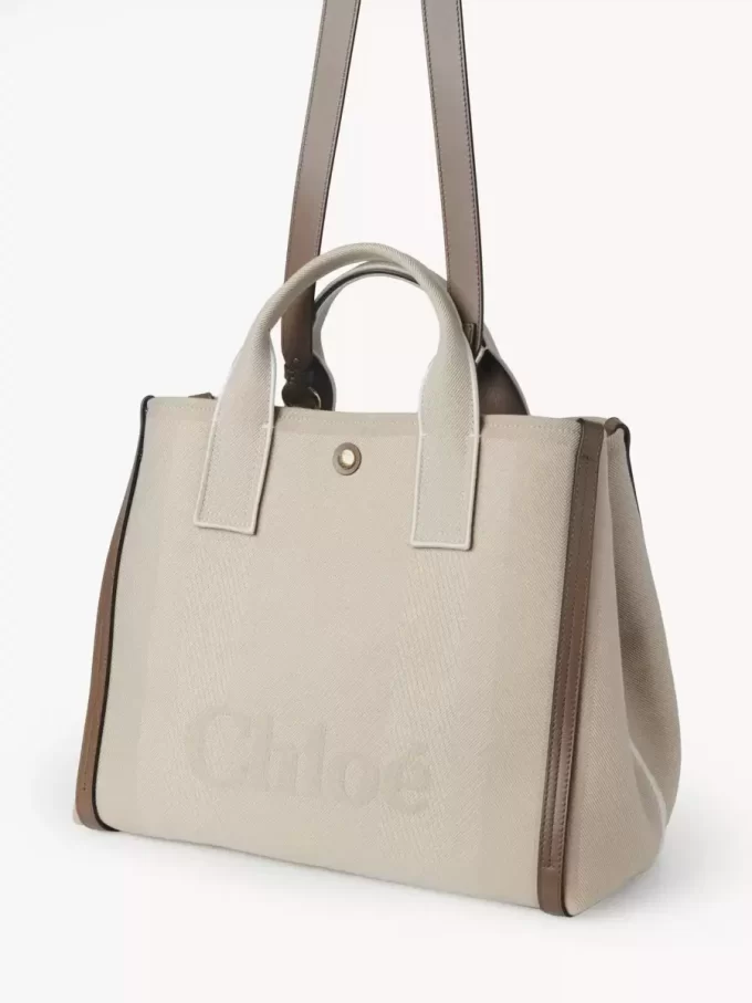 Chloé Carry tote bag in canvas Chloé Carry tote bag in canvas