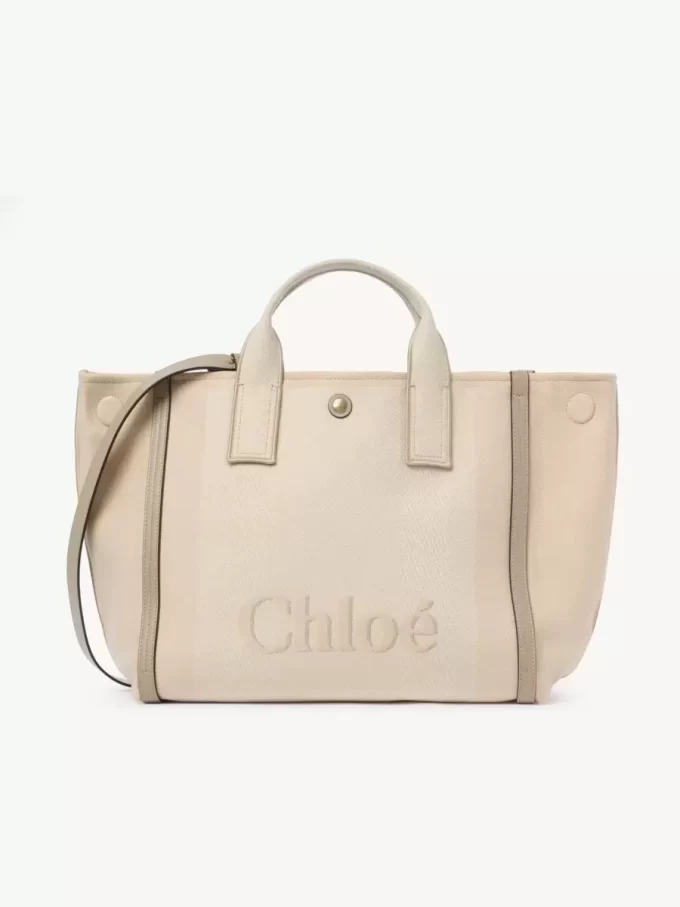 Chloé Carry tote bag in canvas Chloé Carry tote bag in canvas