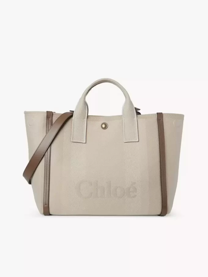 Chloé Carry tote bag in canvas Chloé Carry tote bag in canvas