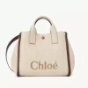 Chloé Carry tote bag in raffia-effect fibers Chloé Carry tote bag in raffia-effect fibers