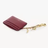 Chloé Charms card holder in grained leather Chloé Charms card holder in grained leather